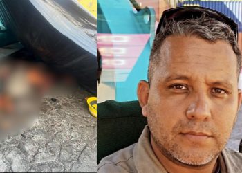 O trabalhador que morreu esmagado por uma empilhadeira foi identificado por Eliel Bezerra Simões, de 38. Trabalhador