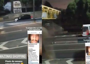 Uma jovem de 20 anos, usou suas redes sociais, nesta terça-feira (6), para expor um casal de assaltantes; Jovem expõe