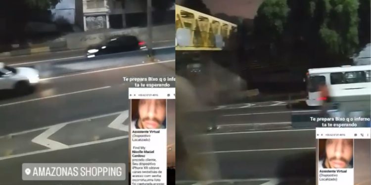 Uma jovem de 20 anos, usou suas redes sociais, nesta terça-feira (6), para expor um casal de assaltantes; Jovem expõe