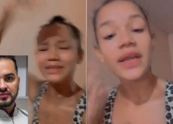 Em um vídeo divulgado em suas redes sociais, a irmã do Biomédico, Arthur Fagner da Silva, 33, comemorou. Vídeo: