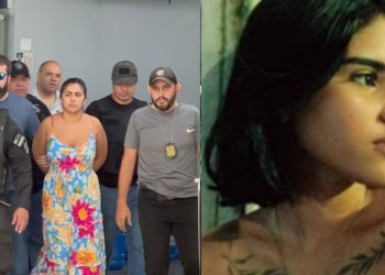Camila Barroso da Silva, de 33 anos, que foi presa suspeita de envolvimento na morte da babá Geovana. Patroa.