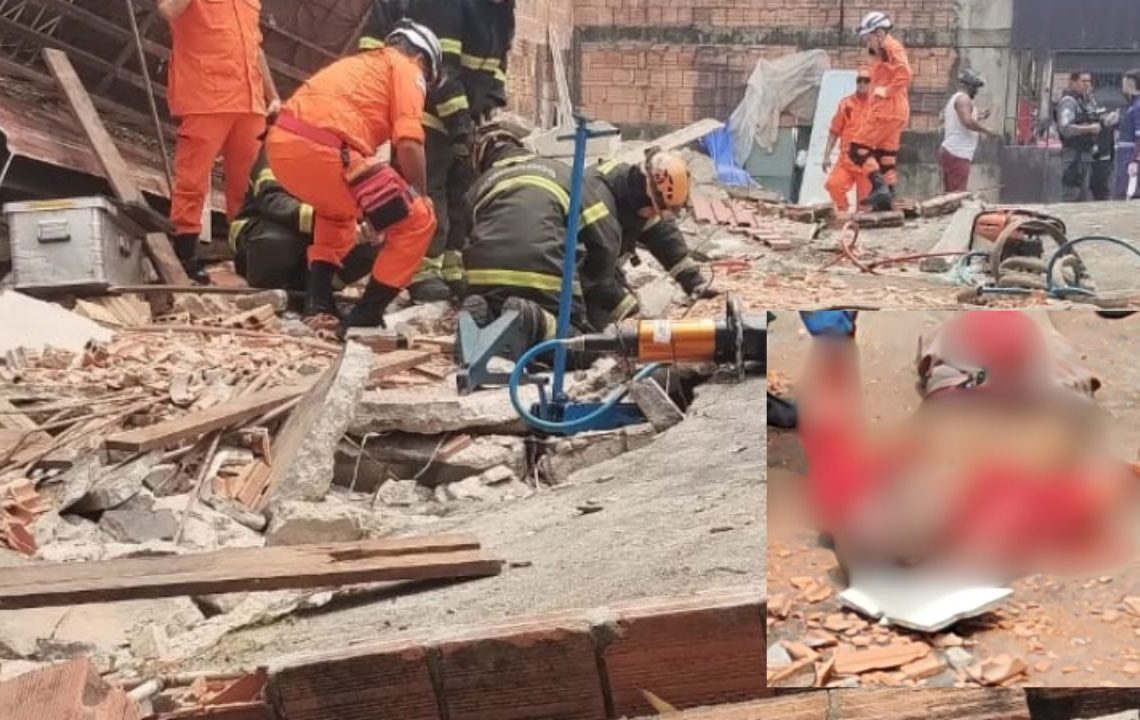O pedreiro Levilson Moraes de 39 anos morreu e dois colegas ficaram feridos após o desabamento de uma. Pedreiro.