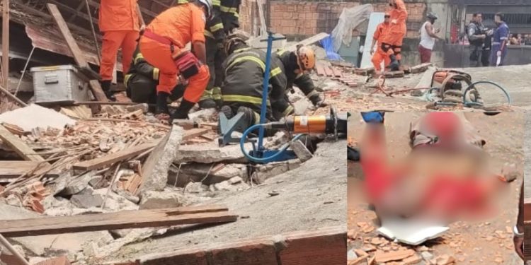 O pedreiro Levilson Moraes de 39 anos morreu e dois colegas ficaram feridos após o desabamento de uma. Pedreiro.