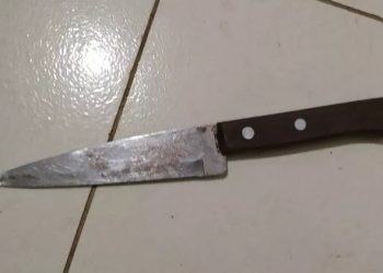 Mulher é esfaquead4 no meio da rua e suspeito apanha da população em Manaus