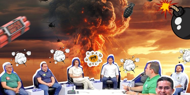 Candidatos se engalfinham no debate e não chegam a lugar nenhum