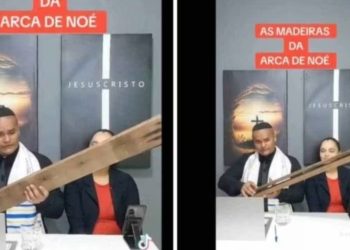 DEBOCHE – Pastores vendem tábua da Arca de Noé na internet; assista