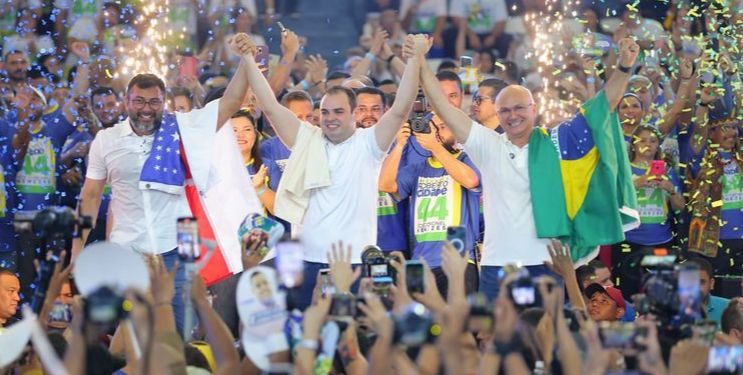 Roberto Cidade lança campanha ao lado de Coronel Menezes para a Prefeitura de Manaus