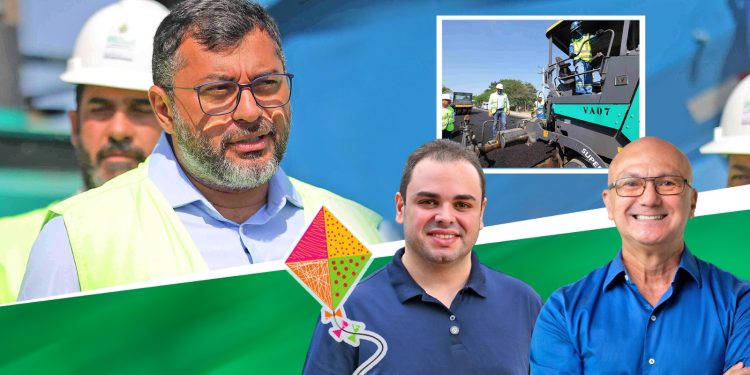 Wilson Lima mostra o tamanho da obra em campanha e parte para dar o bote e a curica de Bob Cidade pega vento e empina