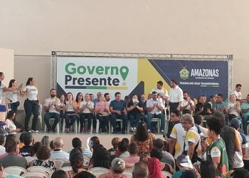 Governador Wilson Lima acompanha 10ª edição do programa Governador Presente, no Tarumã