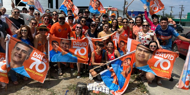 Campanha de David Almeida movimenta apoiadores em todas as zonas de Manaus