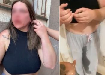 Vídeo: rival é surrada após enviar nudes para homem casado; ‘sua ppk é feia’