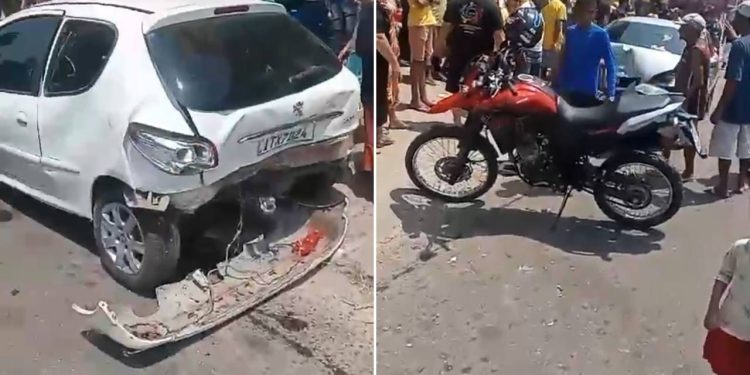 URGENTE: Motorista invade calçada e atropela idoso no Santa Etelvina
