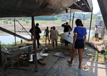 Debaixo de casco de balsa, corpo é encontrado no bairro Glória