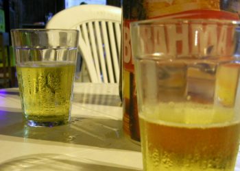 Da Banda da Baixa da Égua, com dois coroas, para o Bar da Carmosa