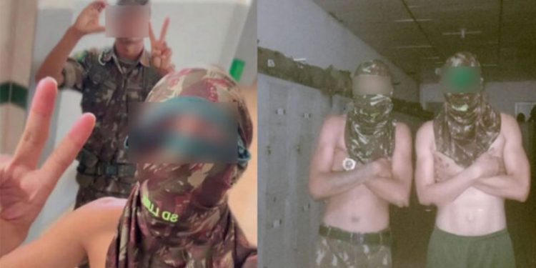 Soldados passam a ser investigados por fazem símbolo de facção (CV) dentro de quartel em Manaus