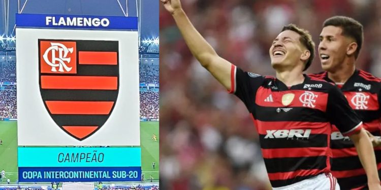 Flamengo reage, vira no fim e é campeão mundial sub-20 no Maracanã