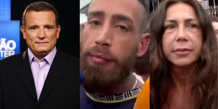 Roberto Cabrini recebe autorização da Justiça do Amazonas para entrevistar mãe e irmão de Djidja na prisão