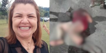 Morre mulher que teve a perna arrancada após ser atropelada por motoqueiro na Compensa; vídeo forte