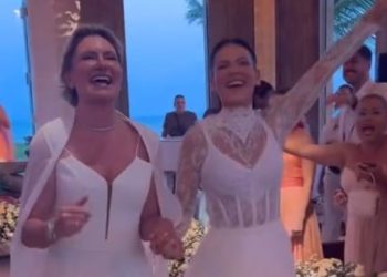 Bete Dezembro se casa e noiva anuncia gravidez de gêmeos, em Alagoas