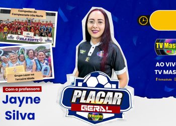 Campeões do campeonato Vila Norte e Grupo lazer na terceira idade no Placar Geral