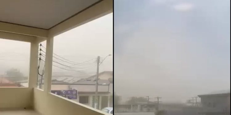 Moradores registram tempestade de areia em Manicoré; veja vídeo
