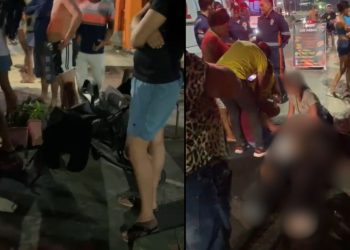 Carro por aplicativo atropela e mata homem que passeava com criança na Cachoeirinha