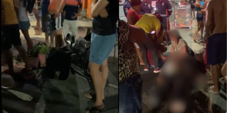 Carro por aplicativo atropela e mata homem que passeava com criança na Cachoeirinha