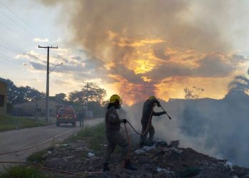 Em agosto, Corpo de Bombeiros atendeu mais de 320 ocorrências de incêndio em Manaus