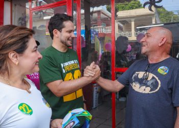 Capitão Alberto Neto e Maria do Carmo agitam zona Oeste com a ‘Caminhada das Mulheres