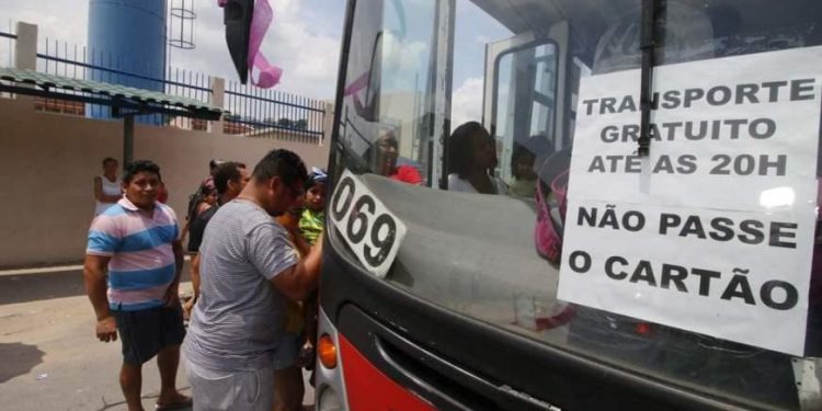 Busão 0800 garantido no primeiro e segundo turno em Manaus