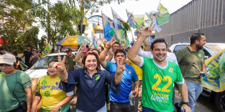 ‘Manaus será amiga do empreendedor’; Alberto Neto e Maria do Carmo apresentam propostas para comerciantes