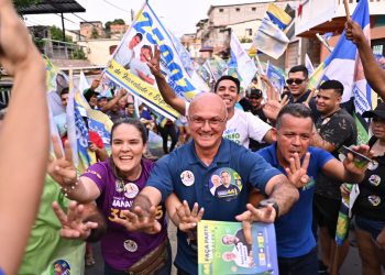 Coronel Menezes leva ‘Caravana 44’ para o Nossa Senhora das Graças, Santo Antônio e ganha apoio dos moradores