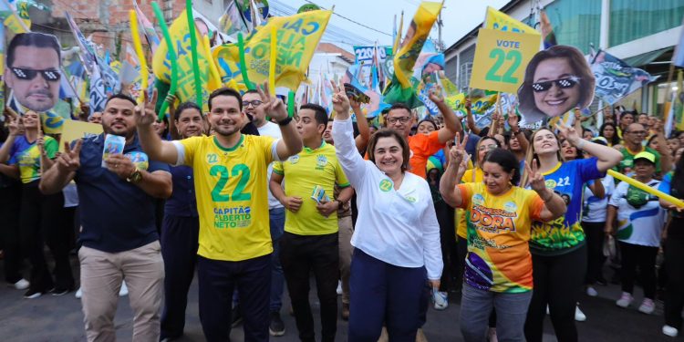 Campanha do Capitão Alberto Neto e da Professora Maria do Carmo contagia Jorge Teixeira