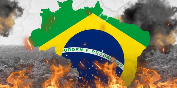 Brasil inteiro pega fogo