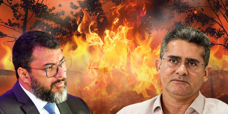 A terra vai acabar em fogo e a campanha em Manaus na bala