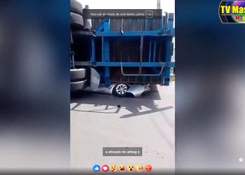 Identificado vitima fatal de carreta; perícia afirma que motorista teve a cabeça esmagada