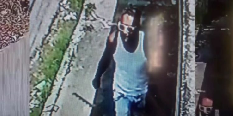 Vídeo mostra homem ateando fogo em área de mata que já foi incendiada duas vezes em Manaus