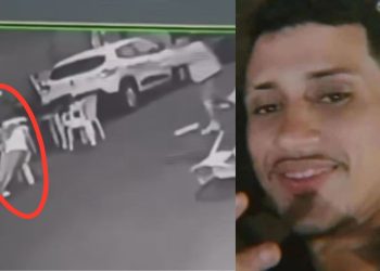 Câmera filma entregador sendo assassinado após esbarrar em pistoleiro 'sem querer' em Manaus