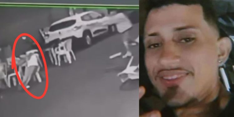 Câmera filma entregador sendo assassinado após esbarrar em pistoleiro 'sem querer' em Manaus