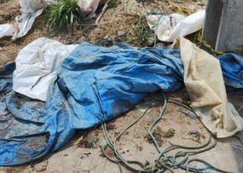 Carro misterioso joga corpo esquartejado próximo da Avenida das Flores