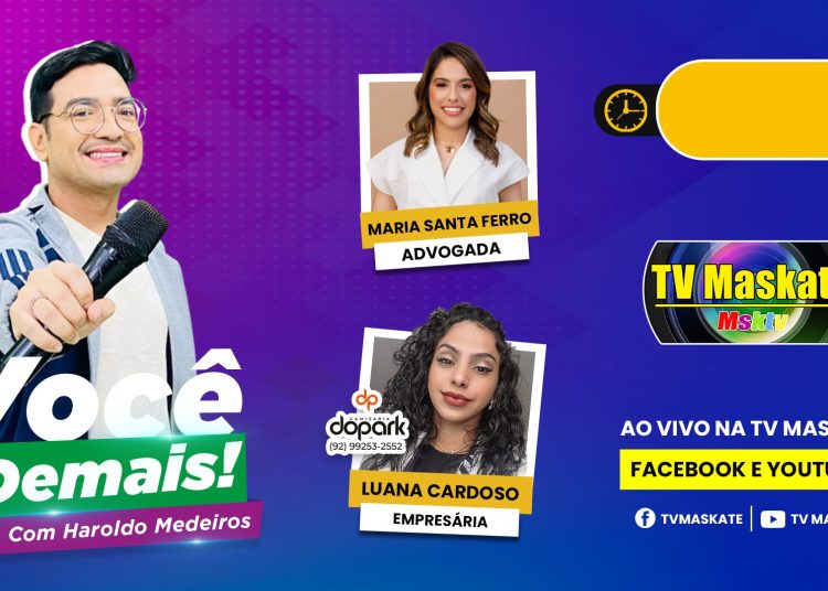 Advogada Maria Santa e a empresária Luana Cardoso no Você é Demais