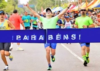 Correndo para o abraço