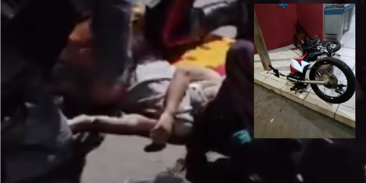 Vídeo: menino de 8 anos morre atropelado por motocicleta em Presidente Figueiredo