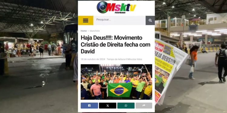 Movimento Cristão de Direita fecha com David Almeida