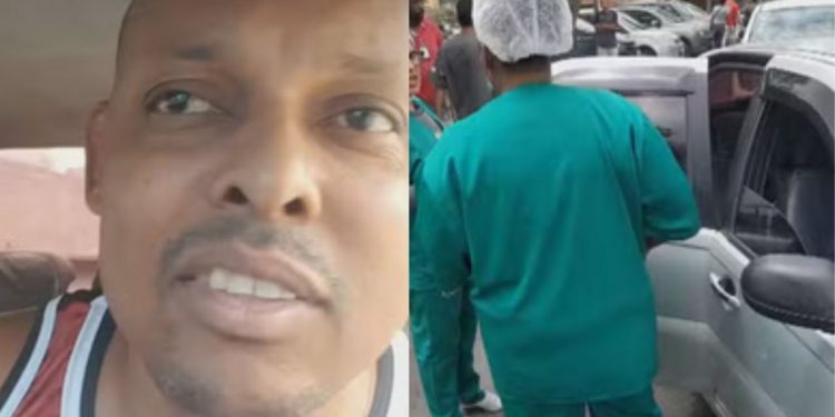 Vídeo:Motorista de aplicativo faz parto de passageira no banco de trás do carro