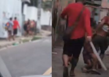Vídeo mostra adolescente de 16 anos sendo arrastado pela rua antes de ser morto no bairro Alvorada