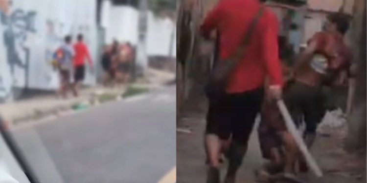 Vídeo mostra adolescente de 16 anos sendo arrastado pela rua antes de ser morto no bairro Alvorada