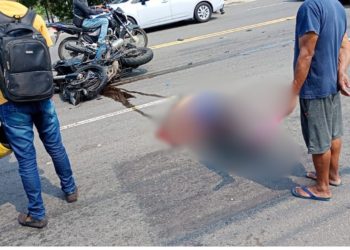 Motociclista perde a vida ao colidir em traseira de carro no Distrito Industrial