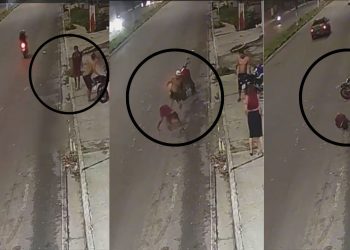 Vídeo: idoso com Alzheimer é brutalmente espancado por homens bêbados no Novo Aleixo