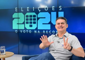 David Almeida defende eixos estratégicos de novo plano de governo durante entrevista à TV Record Manaus